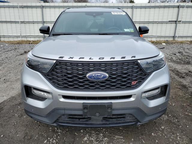 1FM5K8GCXMGB40855 - 2021 FORD EXPLORER ST SILVER photo 5