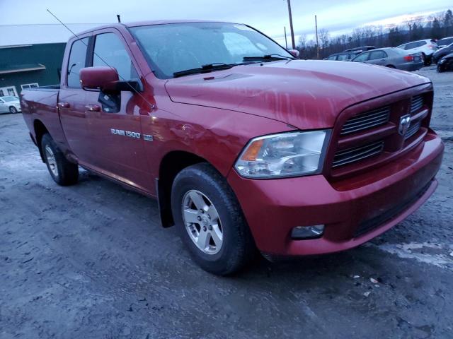 1C6RD7HT0CS254424 - 2012 DODGE RAM 1500 SPORT RED photo 4