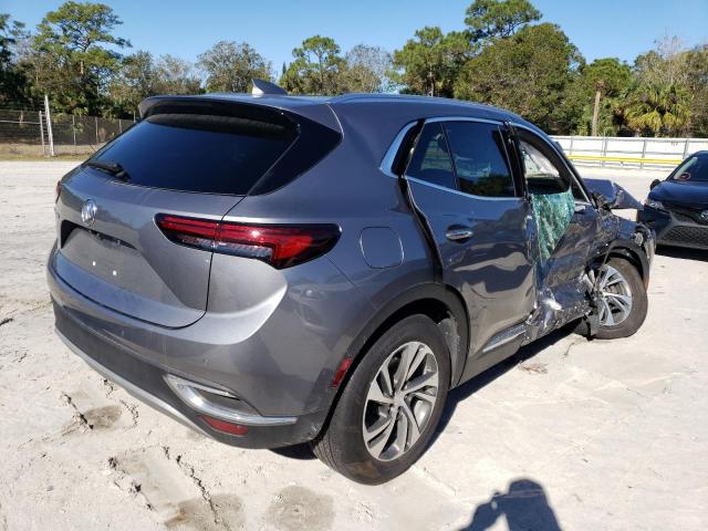 LRBFZNR47MD167245 - 2021 BUICK ENVISION ESSENCE GRAY photo 3