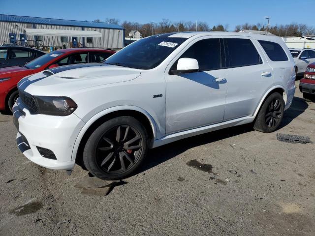 1C4SDJGJ0JC186947 - 2018 DODGE DURANGO SRT WHITE photo 1