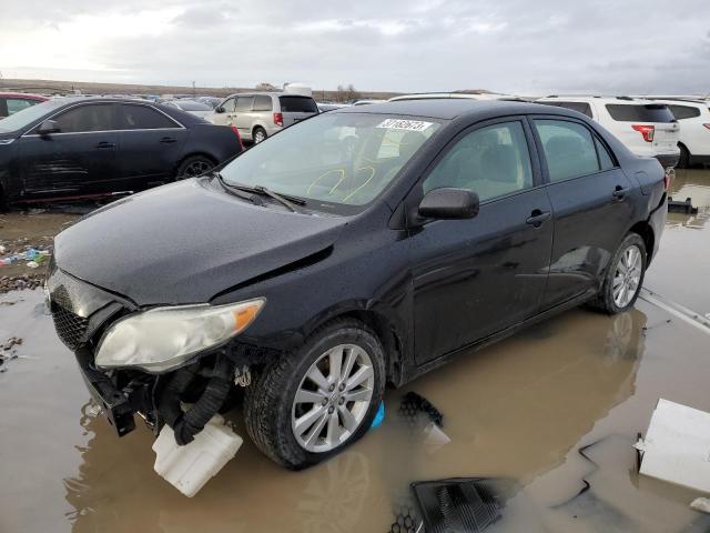 1NXBU40E29Z068916 - 2009 TOYOTA COROLLA BASE BLACK photo 1