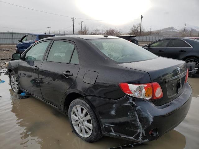 1NXBU40E29Z068916 - 2009 TOYOTA COROLLA BASE BLACK photo 2