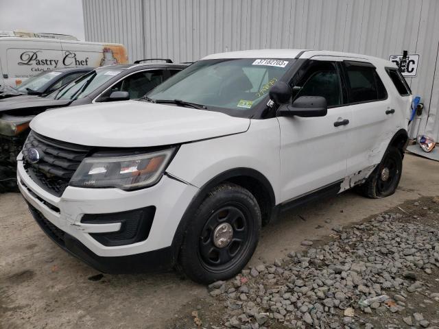 1FM5K8AR1GGA97069 - 2016 FORD EXPLORER POLICE INTERCEPTOR WHITE photo 1