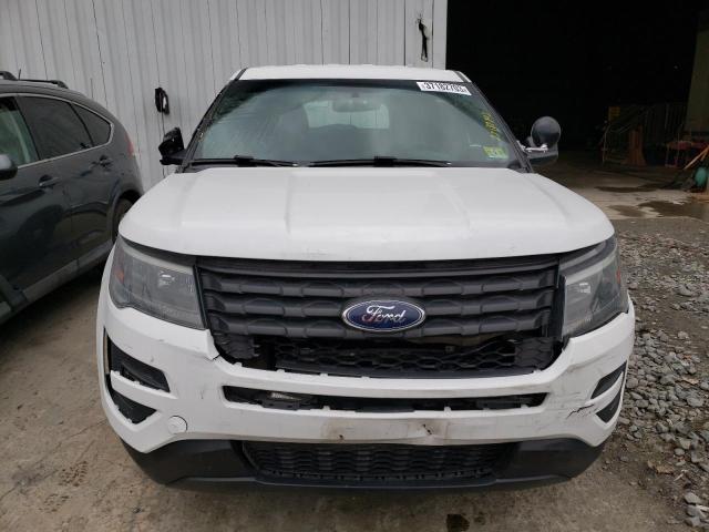 1FM5K8AR1GGA97069 - 2016 FORD EXPLORER POLICE INTERCEPTOR WHITE photo 5