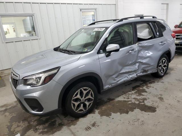 JF2SKAEC3KH528486 - 2019 SUBARU FORESTER PREMIUM GRAY photo 1