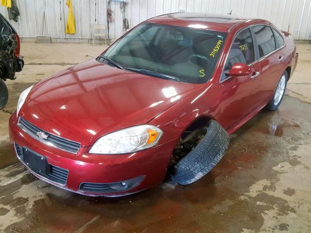 2G1WC5EM2A1157313 - 2010 CHEVROLET IMPALA LTZ  photo 2