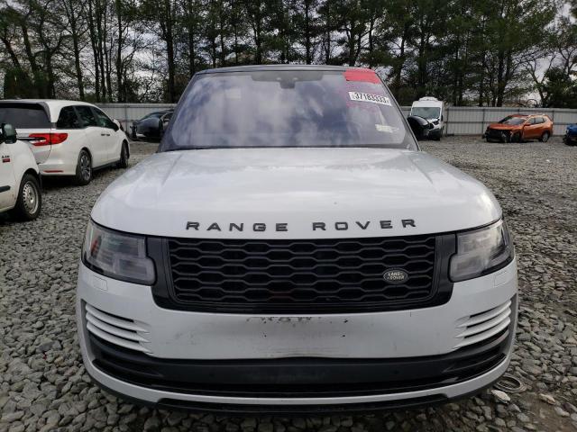 SALGS2RU7LA587623 - 2020 LAND ROVER RANGE ROVE HSE WHITE photo 5