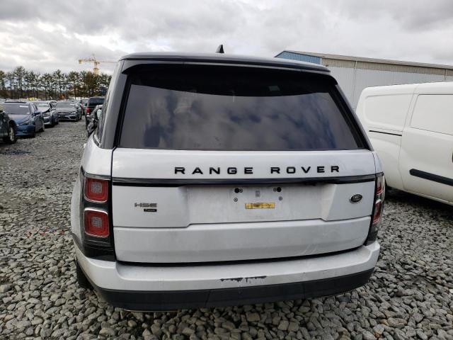 SALGS2RU7LA587623 - 2020 LAND ROVER RANGE ROVE HSE WHITE photo 6
