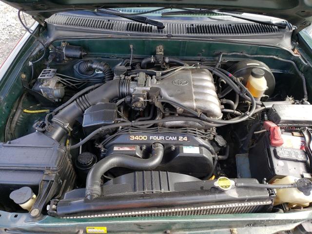 5TEGN92N14Z329910 - 2004 TOYOTA TACOMA DOUBLE CAB PRERUNNER GREEN photo 11