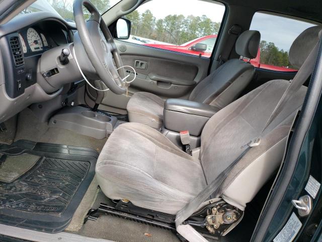 5TEGN92N14Z329910 - 2004 TOYOTA TACOMA DOUBLE CAB PRERUNNER GREEN photo 7