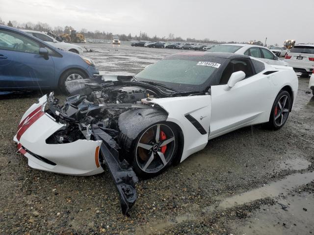 1G1YD2D71F5121098 - 2015 CHEVROLET CORVETTE STINGRAY 2LT WHITE photo 1