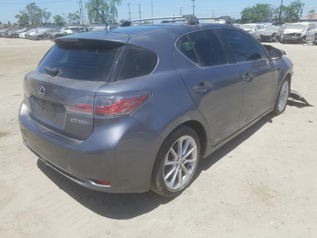 JTHKD5BH9C2109688 - 2012 LEXUS CT 200  photo 4