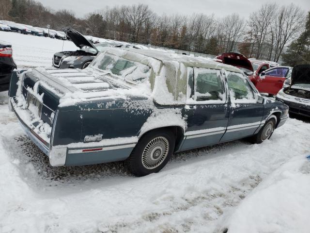 1G6CD53B1N4215515 - 1992 CADILLAC DEVILLE BLUE photo 3