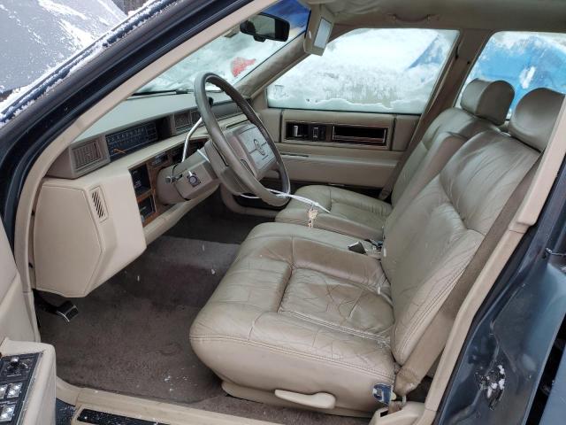 1G6CD53B1N4215515 - 1992 CADILLAC DEVILLE BLUE photo 7