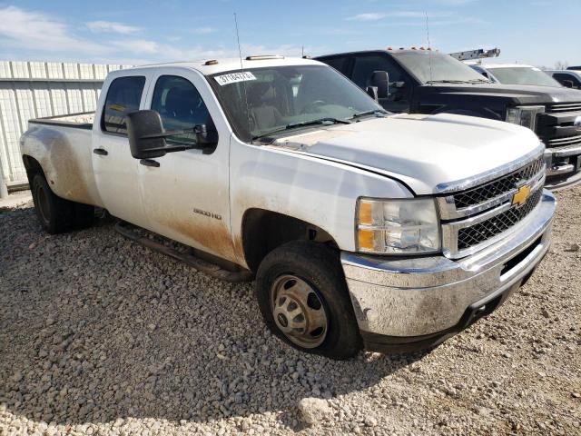 1GC4KZC81DF213947 - 2013 CHEVROLET silverado K3500 WHITE photo 4