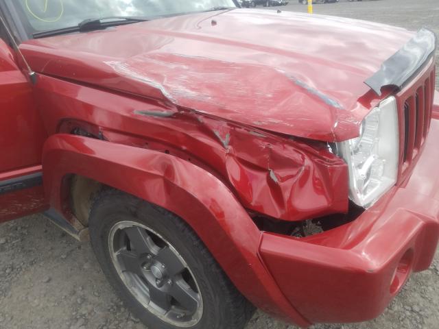 1J8HG48N56C210440 - 2006 JEEP COMMANDER  ფოტო 9