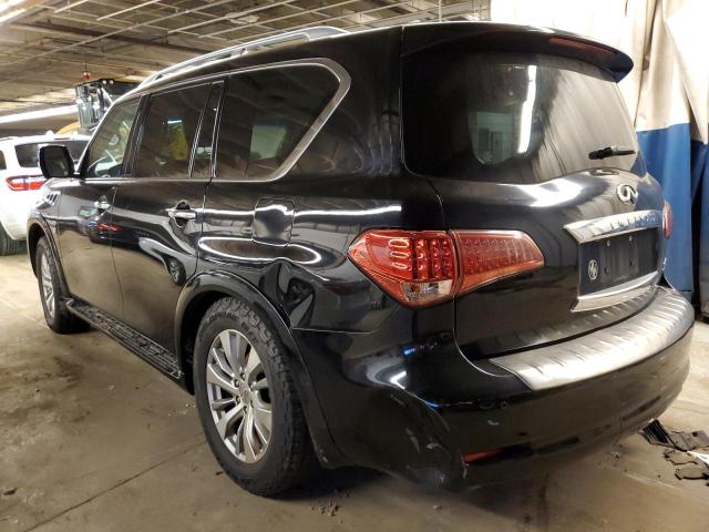 JN8AZ2NE0H9154861 - 2017 INFINITI QX80 BASE BLACK photo 2