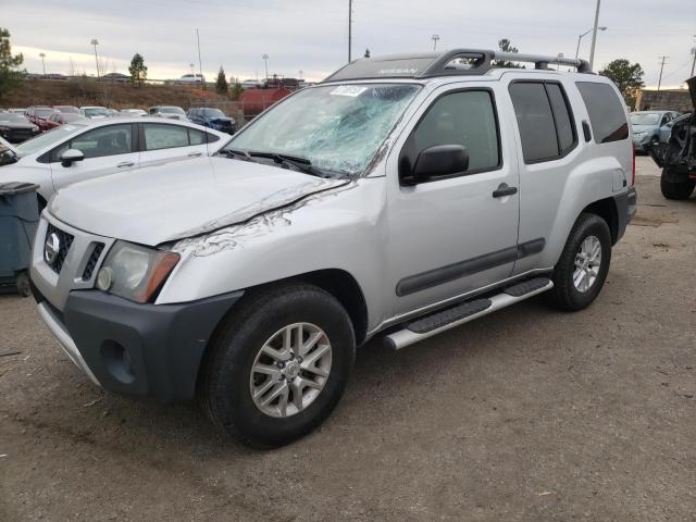 5N1AN0NU9EN808130 - 2014 NISSAN XTERRA X SILVER photo 1