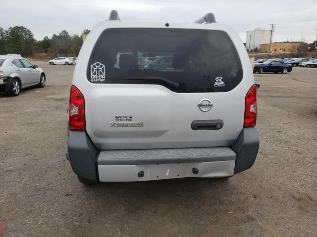 5N1AN0NU9EN808130 - 2014 NISSAN XTERRA X SILVER photo 6