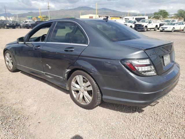 WDDGF5EB7AR097950 - 2010 MERCEDES-BENZ C 300 BLUE photo 2