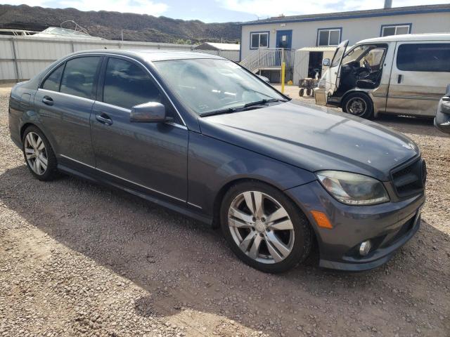 WDDGF5EB7AR097950 - 2010 MERCEDES-BENZ C 300 BLUE photo 4