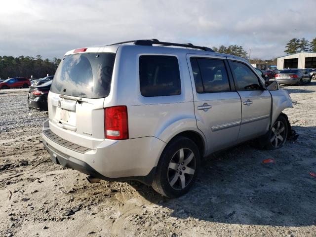 5FNYF3H97CB020595 - 2012 HONDA PILOT TOURING SILVER photo 3