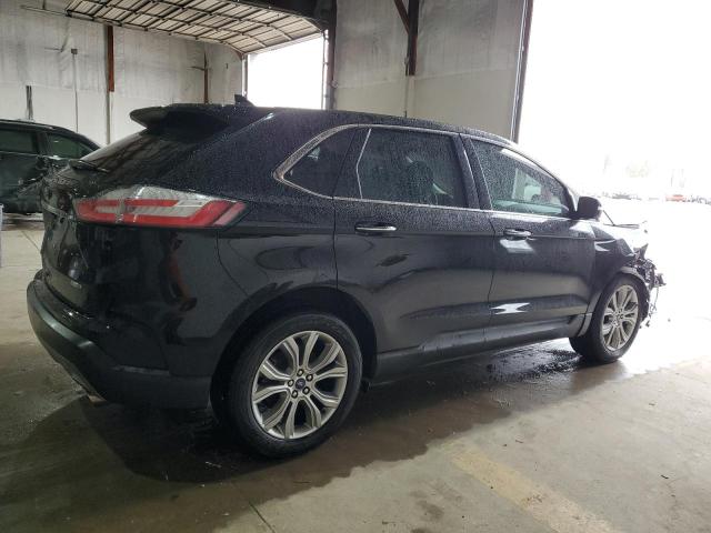 2FMPK4K99KBB81267 - 2019 FORD EDGE TITANIUM BLACK photo 3