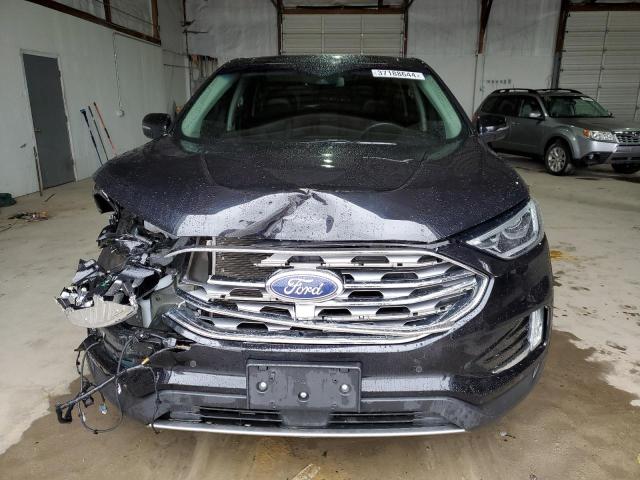 2FMPK4K99KBB81267 - 2019 FORD EDGE TITANIUM BLACK photo 5