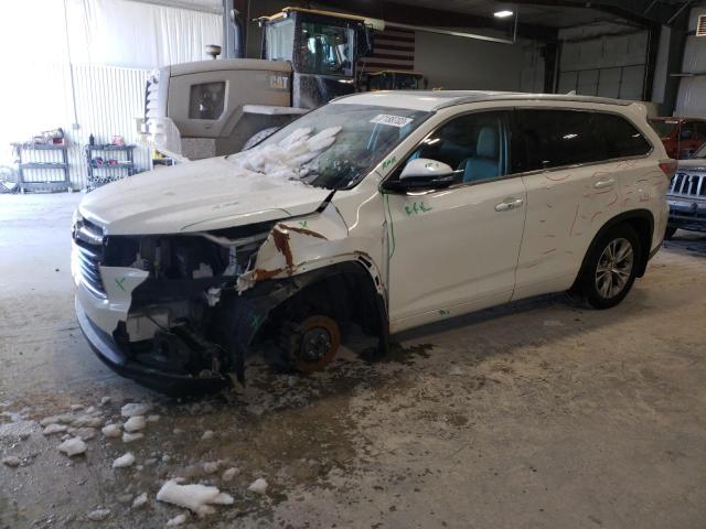 5TDJKRFH1FS108990 - 2015 TOYOTA HIGHLANDER XLE თეთრი ფოტო 1