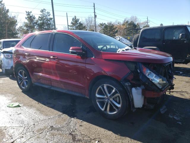 2FMPK4AP0GBB58497 - 2016 FORD EDGE SPORT RED photo 4