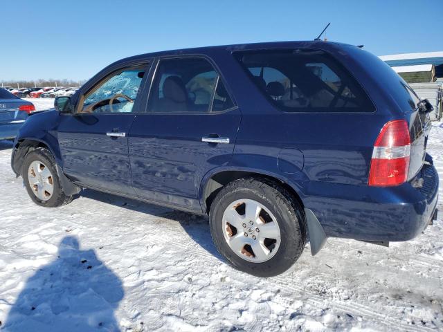 2HNYD18213H540910 - 2003 ACURA MDX BLUE photo 2