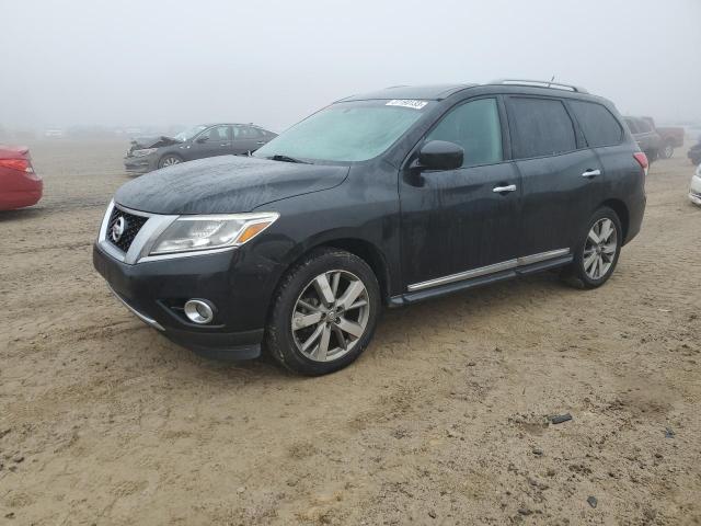 5N1AR2MM7EC629503 - 2014 NISSAN PATHFINDER S CHARCOAL photo 1