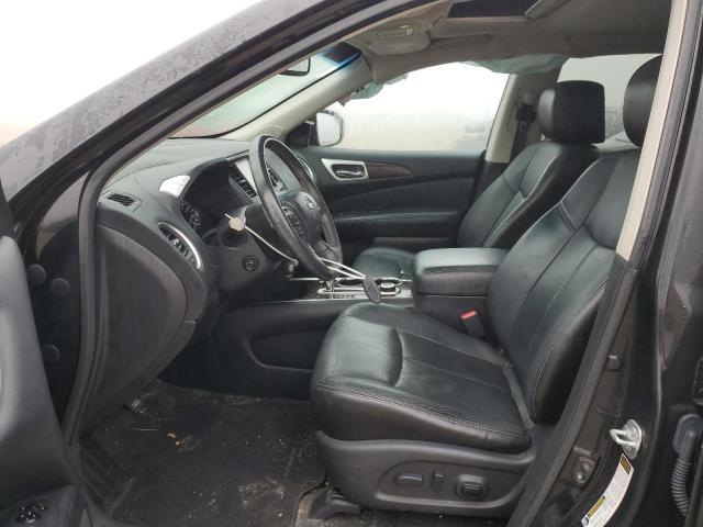 5N1AR2MM7EC629503 - 2014 NISSAN PATHFINDER S CHARCOAL photo 7