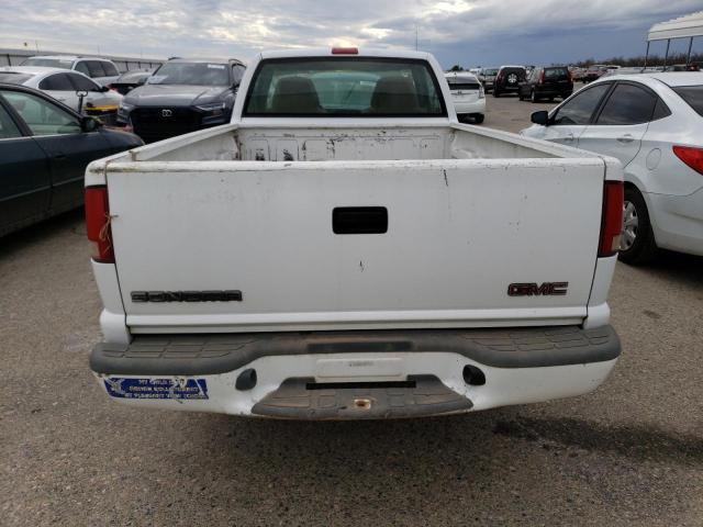 1GTCS14W3W8503981 - 1998 GMC SONOMA WHITE photo 6