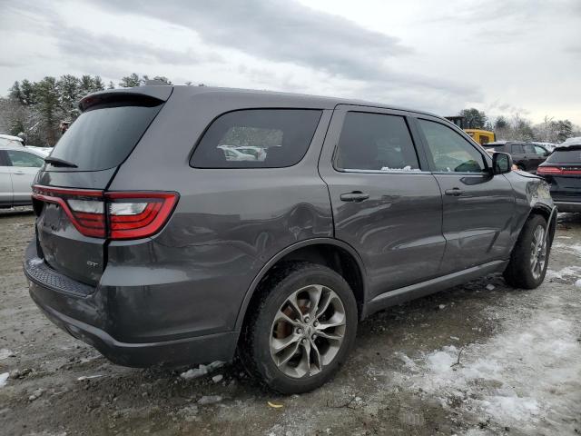 1C4RDJDG1KC836412 - 2019 DODGE DURANGO GT CHARCOAL photo 3