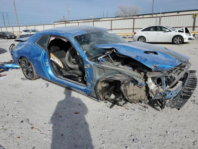 2C3CDZBT9GH113825 - 2016 DODGE CHALLENGER BLUE photo 4