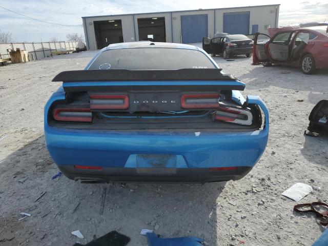 2C3CDZBT9GH113825 - 2016 DODGE CHALLENGER BLUE photo 6