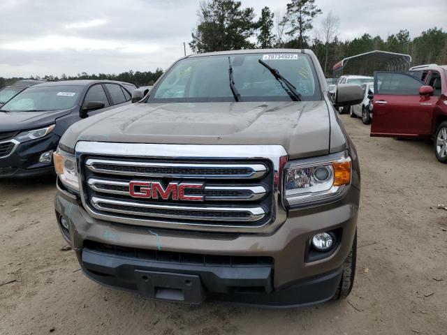 1GTG5CE3XG1314750 - 2016 GMC CANYON SLE GRAY photo 5