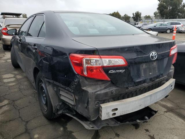 4T4BF1FKXDR306290 - 2013 TOYOTA CAMRY L BLACK photo 2