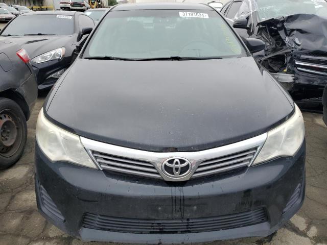 4T4BF1FKXDR306290 - 2013 TOYOTA CAMRY L BLACK photo 5