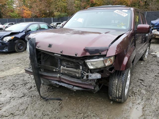 2HJYK16507H505012 - 2007 HONDA RIDGELINE RTL BURGUNDY photo 9