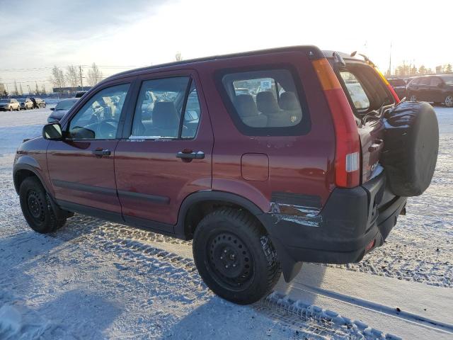 JHLRD77442C819952 - 2002 HONDA CR-V LX RED photo 2