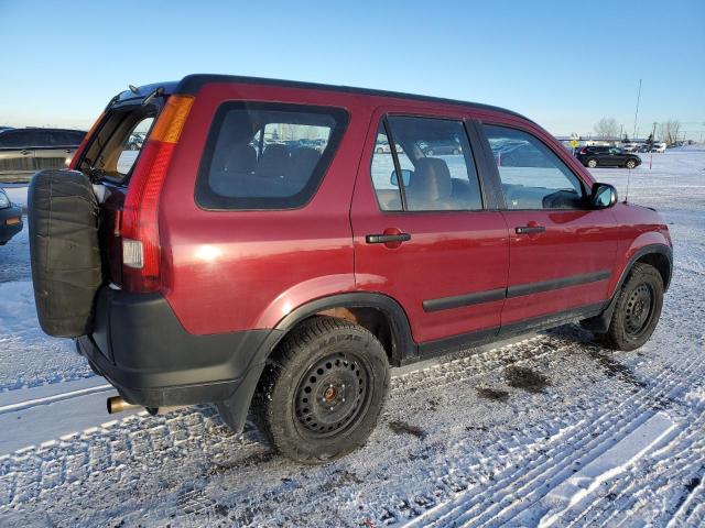 JHLRD77442C819952 - 2002 HONDA CR-V LX RED photo 3