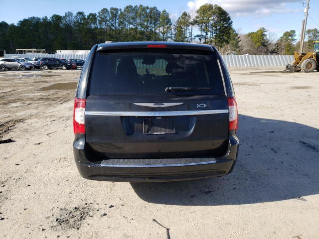 2C4RC1BG1ER418546 - 2014 CHRYSLER TOWN & COU TOURING BLACK photo 6