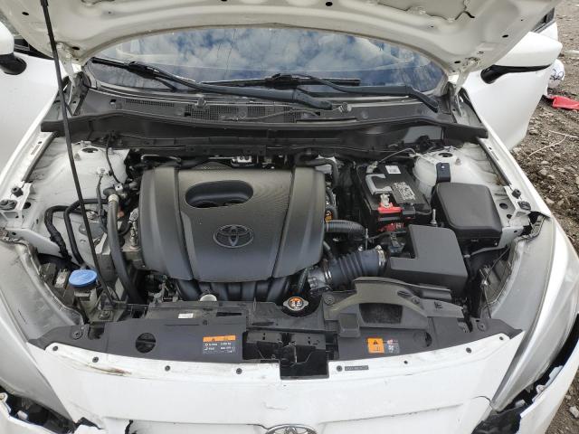 3MYDLBYV6KY507032 - 2019 TOYOTA YARIS L WHITE photo 11