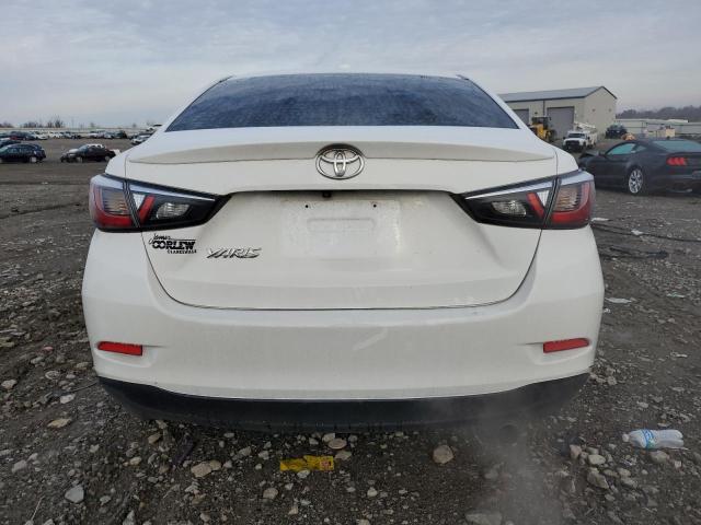 3MYDLBYV6KY507032 - 2019 TOYOTA YARIS L WHITE photo 6