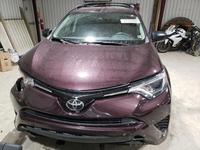 2T3BFREV9HW562101 - 2017 TOYOTA RAV4 LE PURPLE photo 5