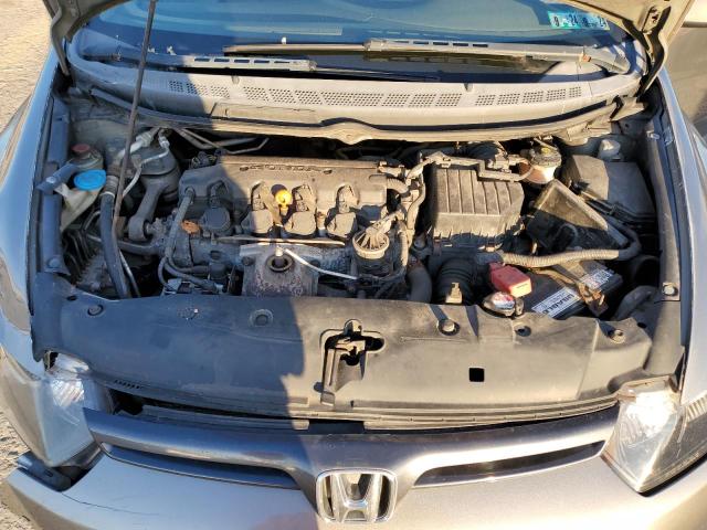 2HGFG11877H510840 - 2007 HONDA CIVIC EX GRAY photo 11