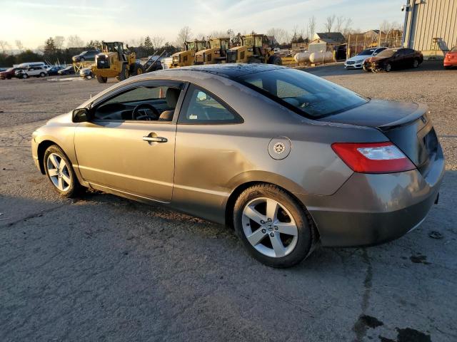 2HGFG11877H510840 - 2007 HONDA CIVIC EX GRAY photo 2