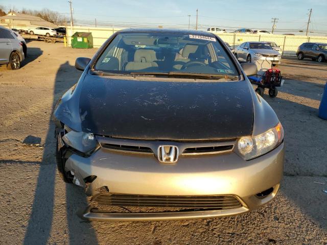 2HGFG11877H510840 - 2007 HONDA CIVIC EX GRAY photo 5